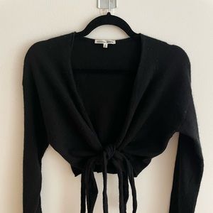 Reformation - Cashmere Wrap Top